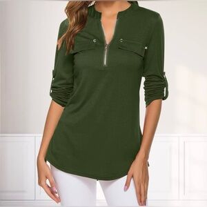 YaYa size S green shirt